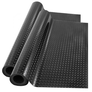 Wholesale 4mm Roll Anti Slip Rubber Sheet Rubber Floor Matting 5mm Embossed Rubber Floor For Garage