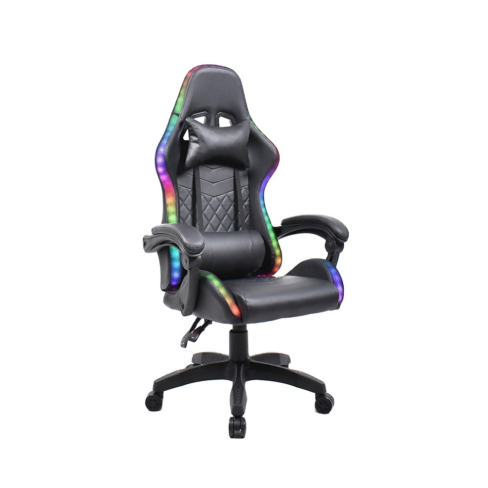 gaming chairs high quality zero gravity LED gamer gaming chair with footrest and massage