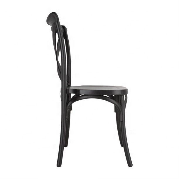 Wholesale free sample modern simple design stacking indoor plastic dining chairs outdoor chairs plastic