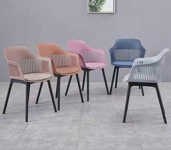 Top seller durable PP chair plastic dining chairs relax leisure plastic restaurant chair