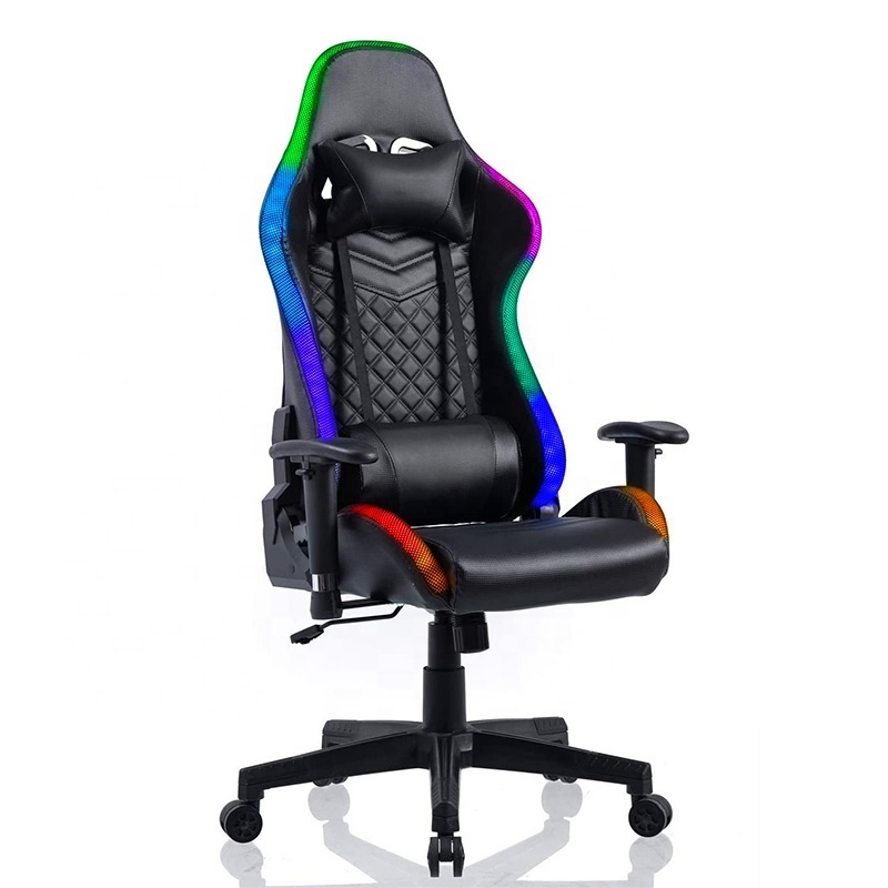 gaming chairs high quality zero gravity LED gamer gaming chair with footrest and massage