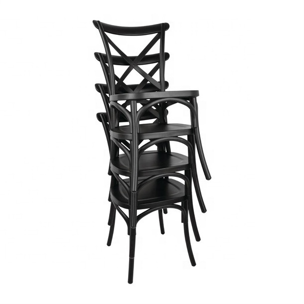 Wholesale free sample modern simple design stacking indoor plastic dining chairs outdoor chairs plastic