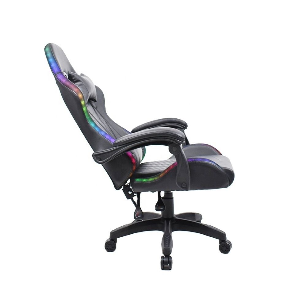 gaming chairs high quality zero gravity LED gamer gaming chair with footrest and massage