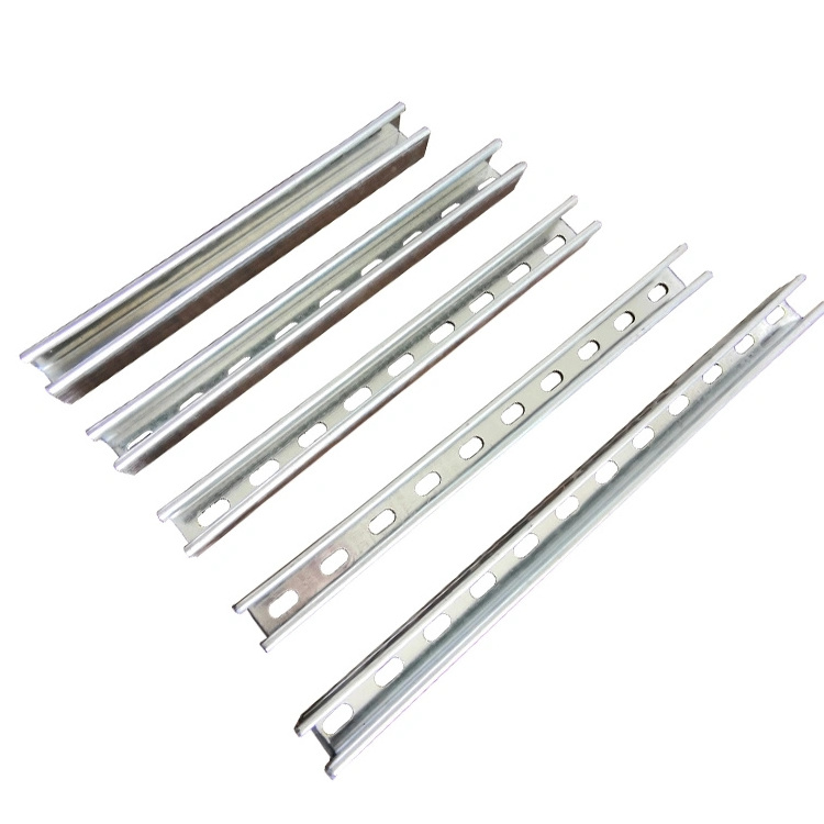 Slotted Hot dip Galvanized C and U Shaped Unistrut Steel 41X41mm/41x21mm Steel Profile Strut Channel lintel/window lintel