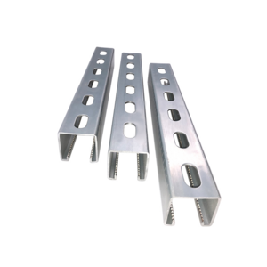 Slotted Hot dip Galvanized C and U Shaped Unistrut Steel 41X41mm/41x21mm Steel Profile Strut Channel lintel/window lintel