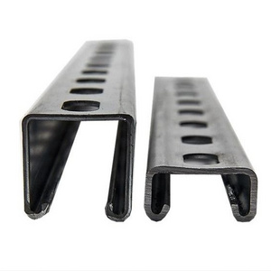 41*21mm and 41*41 mm galvanized steel channel gi strut channel slotted steel C channel