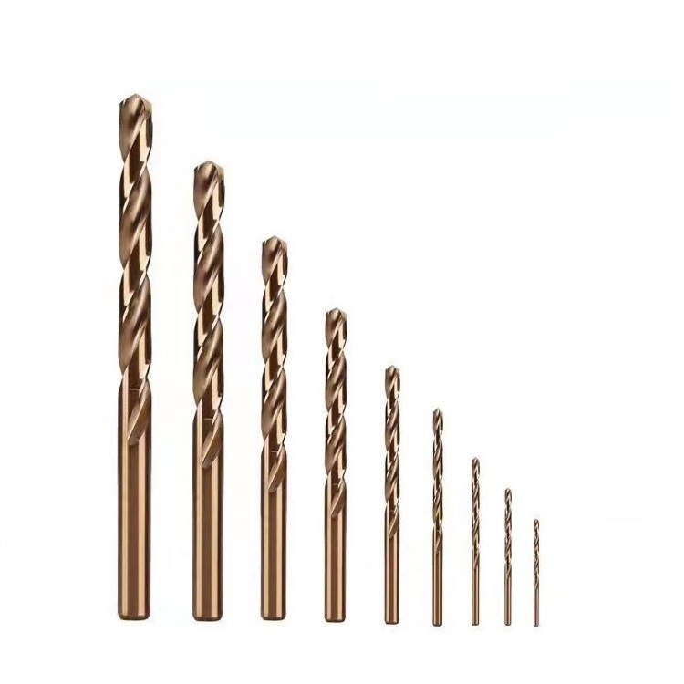 Factory wholesale fried dough twist drill high speed steel straight shank fried dough twist drill