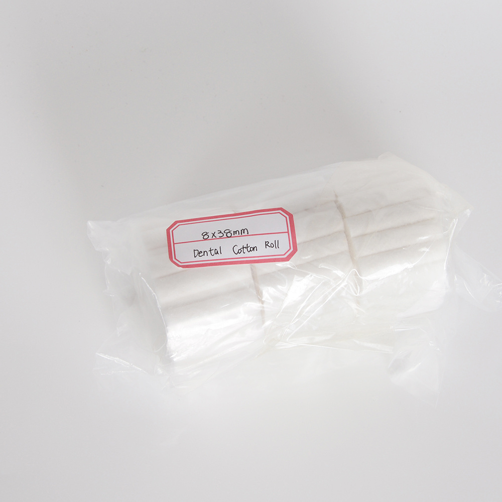 medical factory wholesale mouth cotton rolls sterile dental cotton roll