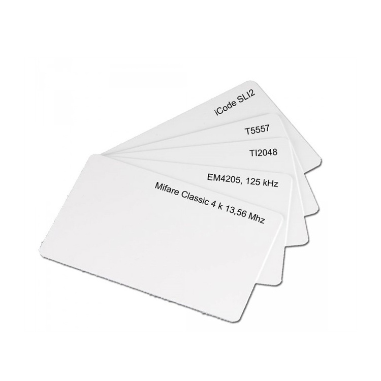 RFID Blank pvc inkjet printable TK4100 contactless PVC ID smart cards