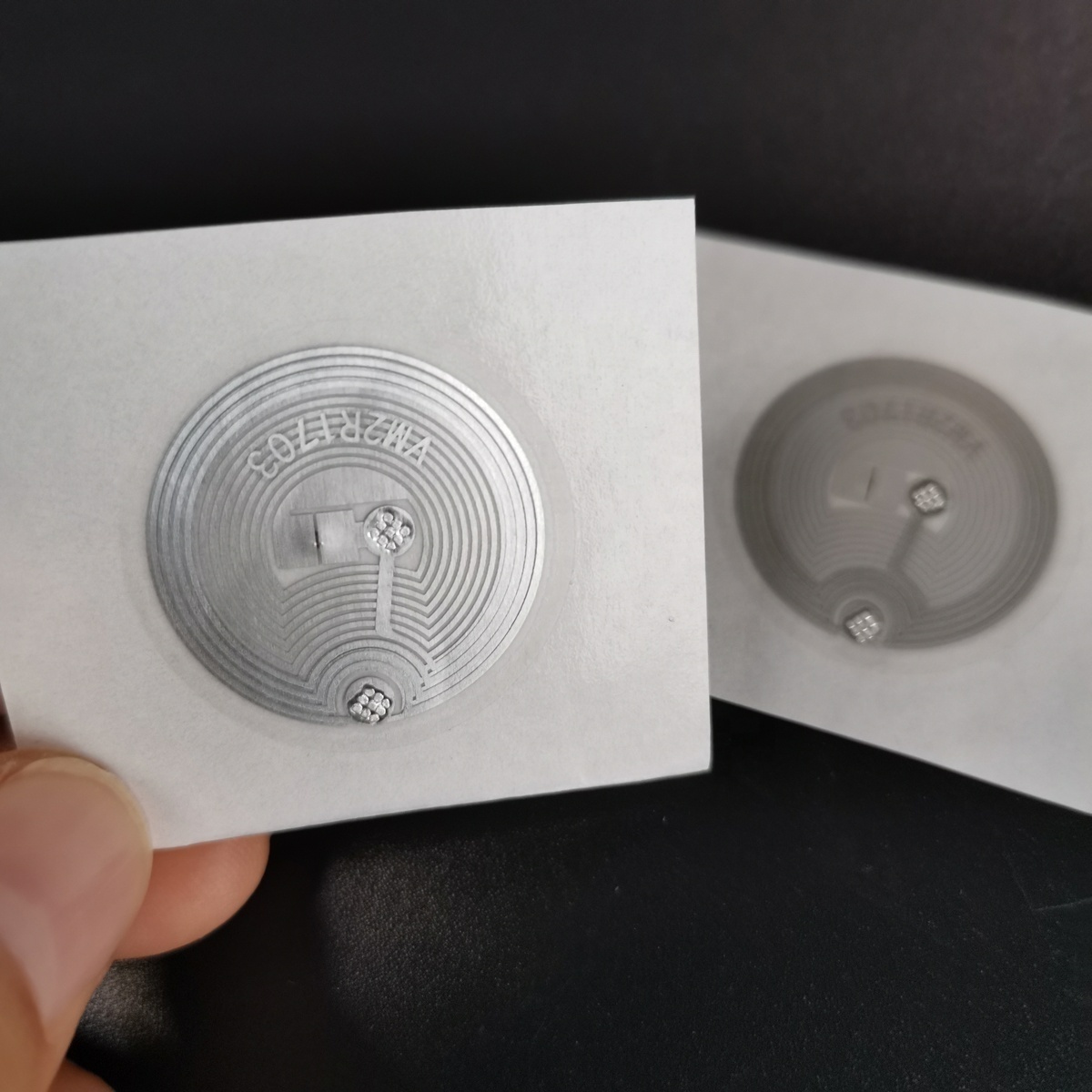 Circle 25mm custom nfc enabled phone RFID tag stickers waterproof