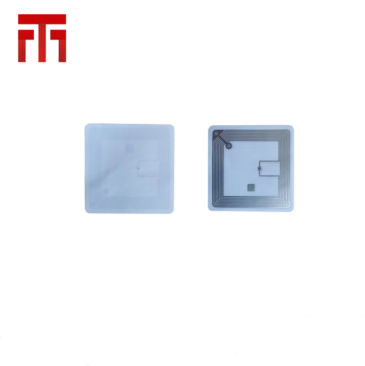 Top Quality 50*50 mm 13.56MHz HF Chip Printable Blank Library Book Labels ISO14443A RFID Books Tag For Library Management