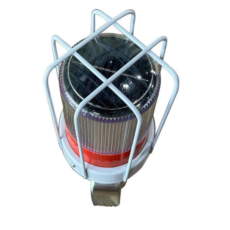 High Intensity LED Flashing Solar Warning Beacon Light for Traffic road Cone flashing warning light led