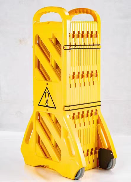 The most cost-effective Yellow PE Plastic foldable traffic barriers for road  safety