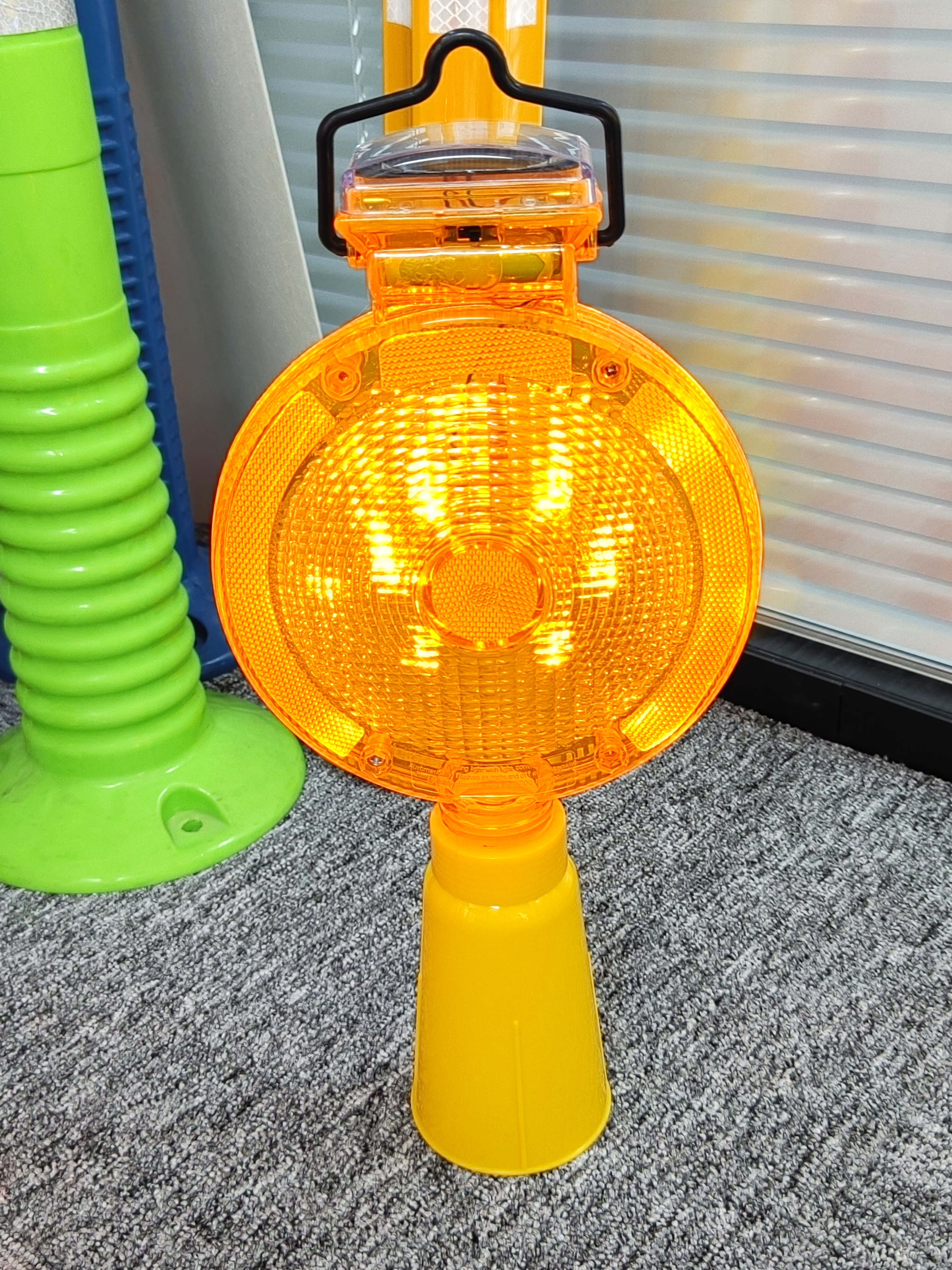 High Intensity LED Flashing Solar led barricade lights Warning Beacon Light for Road barricade lamp