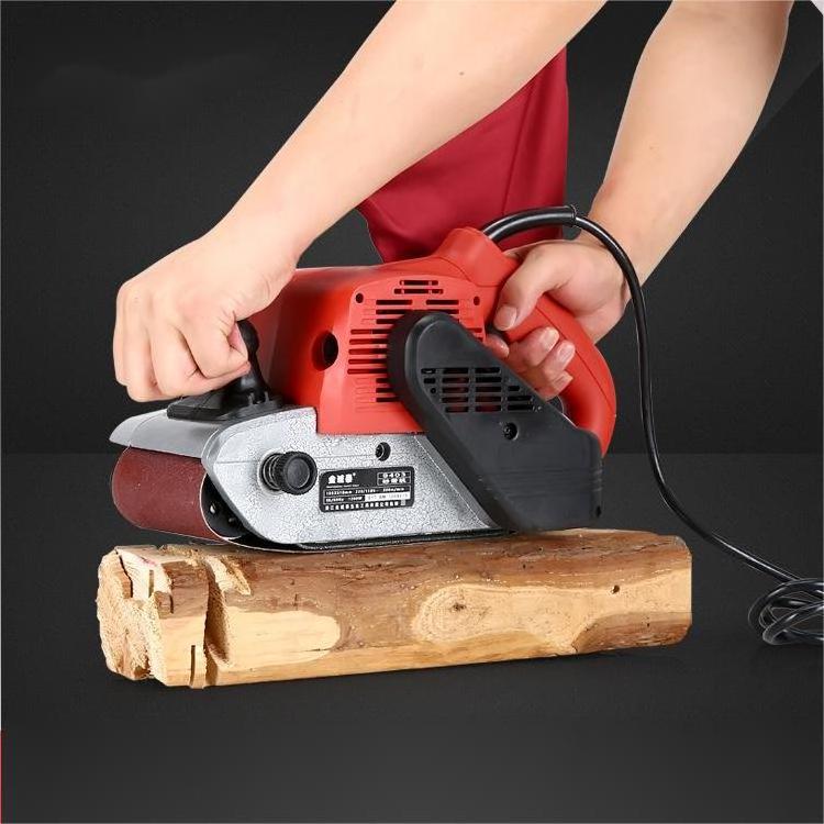 6000-12000rpm AJ12 Variable Speed Electric Belt Finishing Orbital Sander Sander For Wood