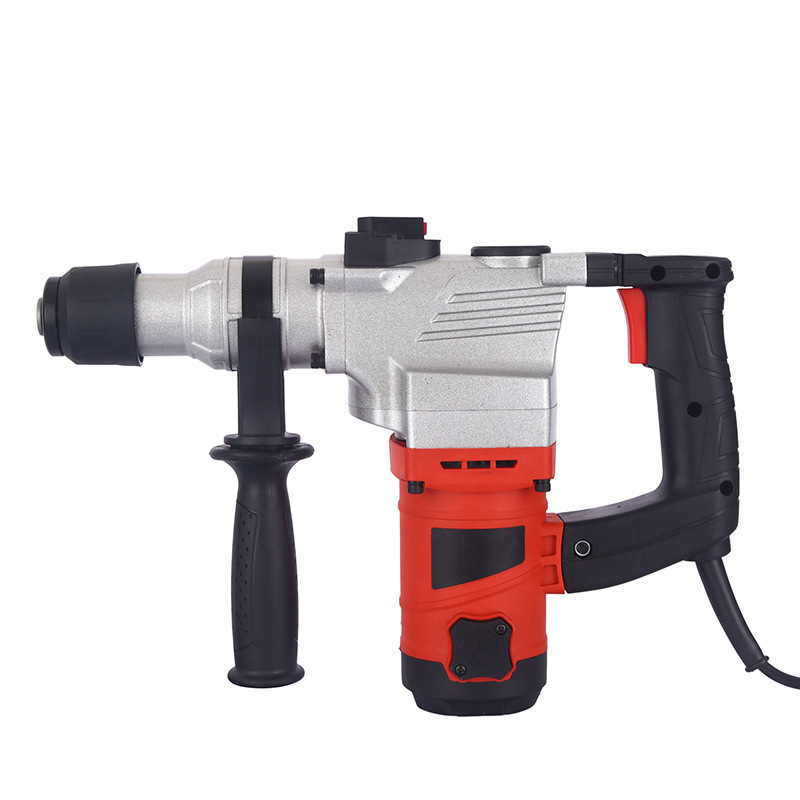 26mm High Power Heavy Duty Jackhammer Multifunctional Concrete Breakers Industrial Electric Demolition Hammer Impact Drill Set