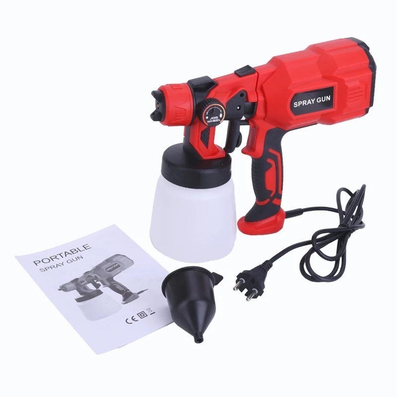 18V Rechargeable High Power Cordless Electric Spray Gun Paint Sprayer Sterilization Sprayer With Airless Adjustable Flow Control