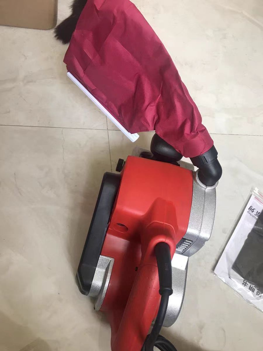 6000-12000rpm AJ12 Variable Speed Electric Belt Finishing Orbital Sander Sander For Wood