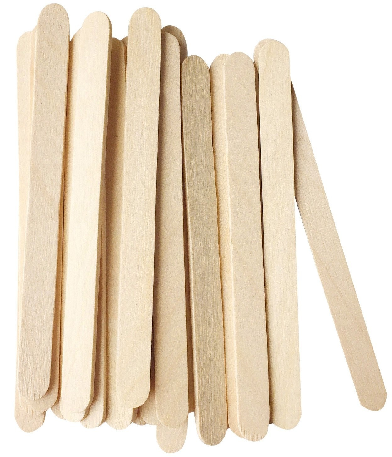 KarlNiko Wooden Ice Cream Popsicle Sticks Spoons with Customized Logo