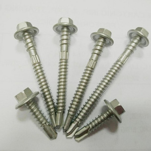 Hexagonal Flange Head Sandwich Panel Dacromet Self Drilling Screws