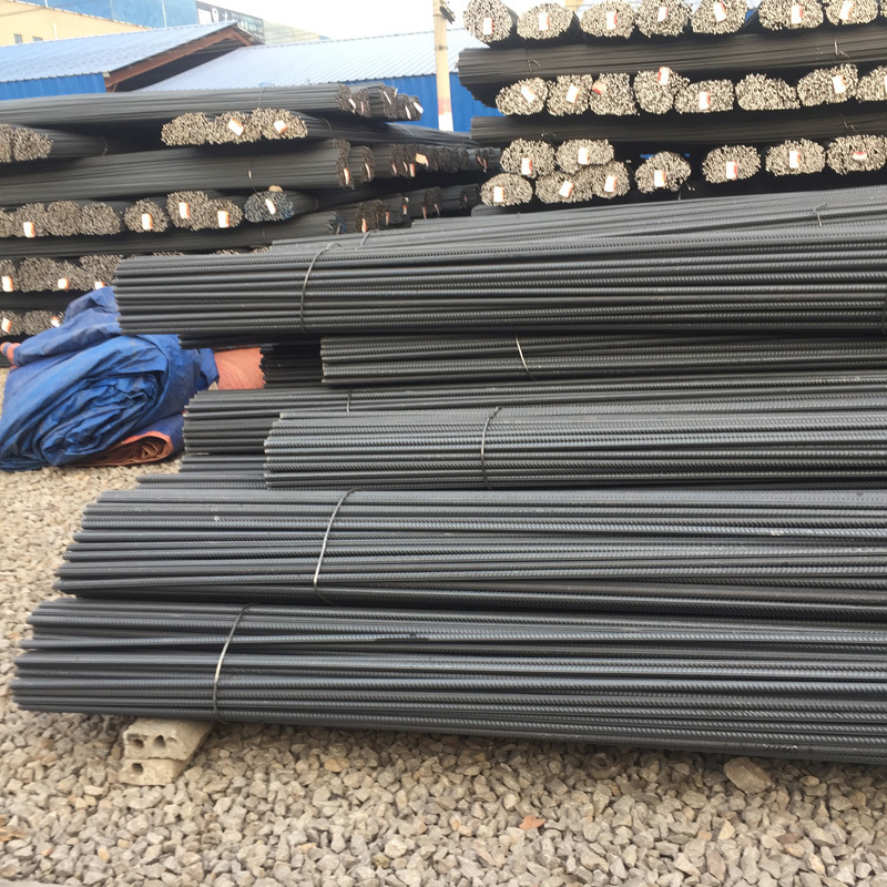 Hrb335 Hrb400 Hrb500 Rebar Hot Rolled reinforce deformed steel bar 8mm 10mm 12mm iron bar cement iron rod for sale