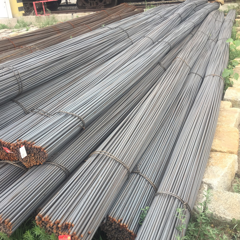 Hrb335 Hrb400 Hrb500 Rebar Hot Rolled reinforce deformed steel bar 8mm 10mm 12mm iron bar cement iron rod for sale