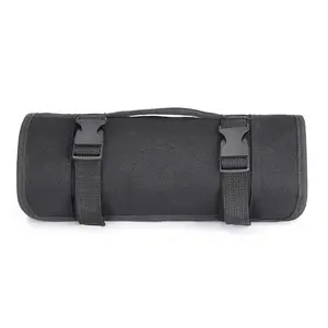 Multi Pockets Organizer Storage Roll Tool Pouch Rolling Tool Hanging Bag Foldable Rolling Tool Bag