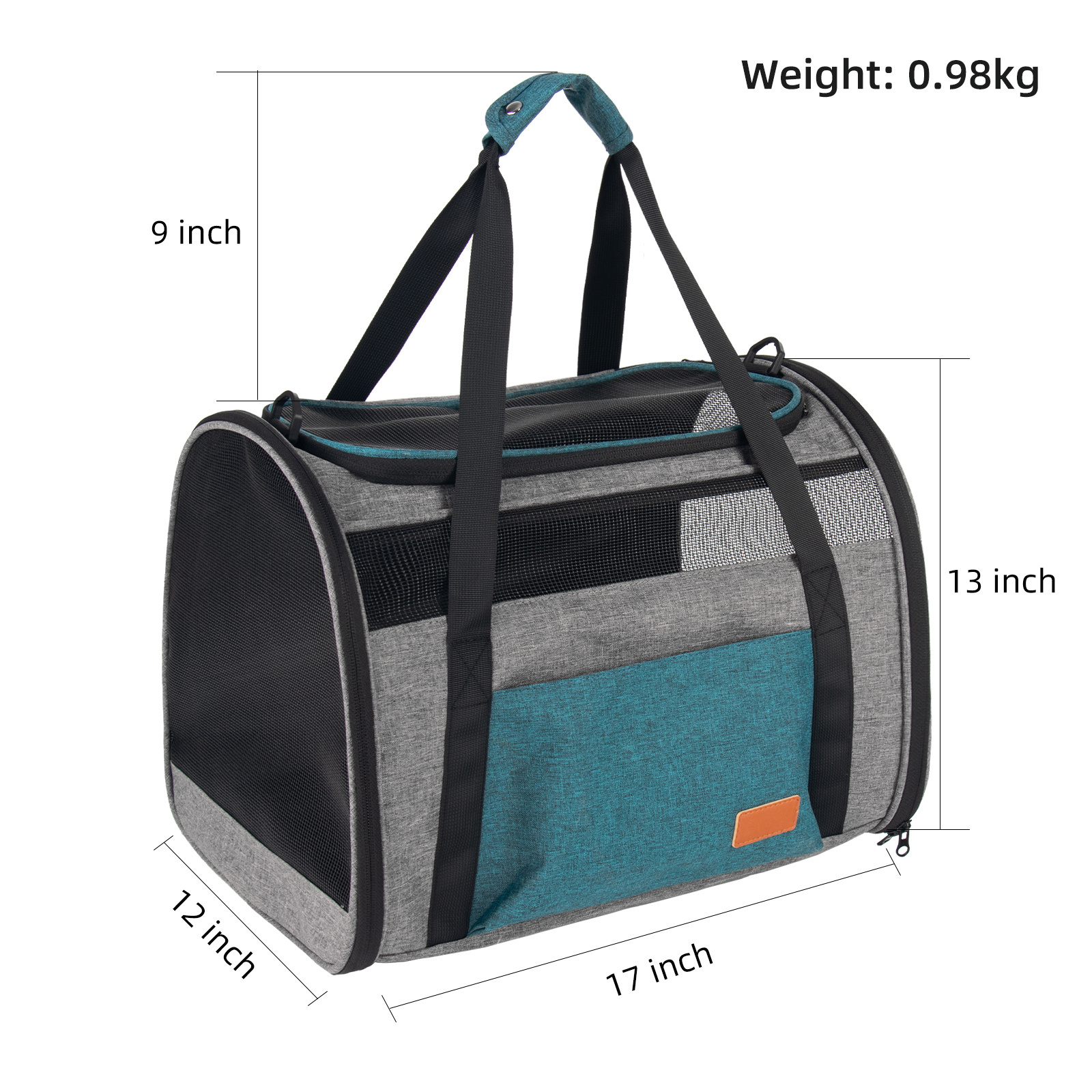 Cat Bag Dog Bag Pet Carriers Pet Cages Carriers Wholesale Custom Large Capacity Breathable Portable Expandable Foldable Travel