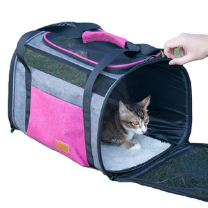 Wholesale Pet Bag Dog Carrier Backpack Cat Tote Buckle Supply Garment Crate Bed Pets' Travel Bags Carrier Bag Pet Supplies