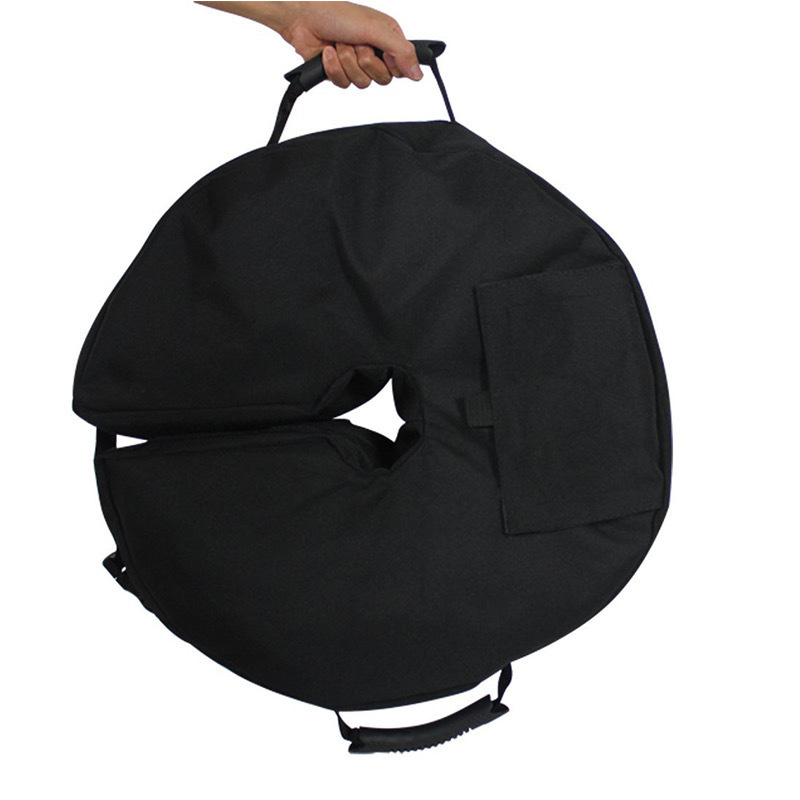 Outdoor Heavy Duty Round Sunshade Parasol Umbrella Base Weight Sand Bag Detachable Round Umbrella Base