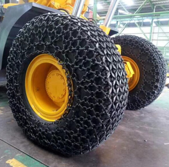 Mining Working Loader Tire Protection Chain Tractor Snow Chain OTR Tyre Used Tire Chains