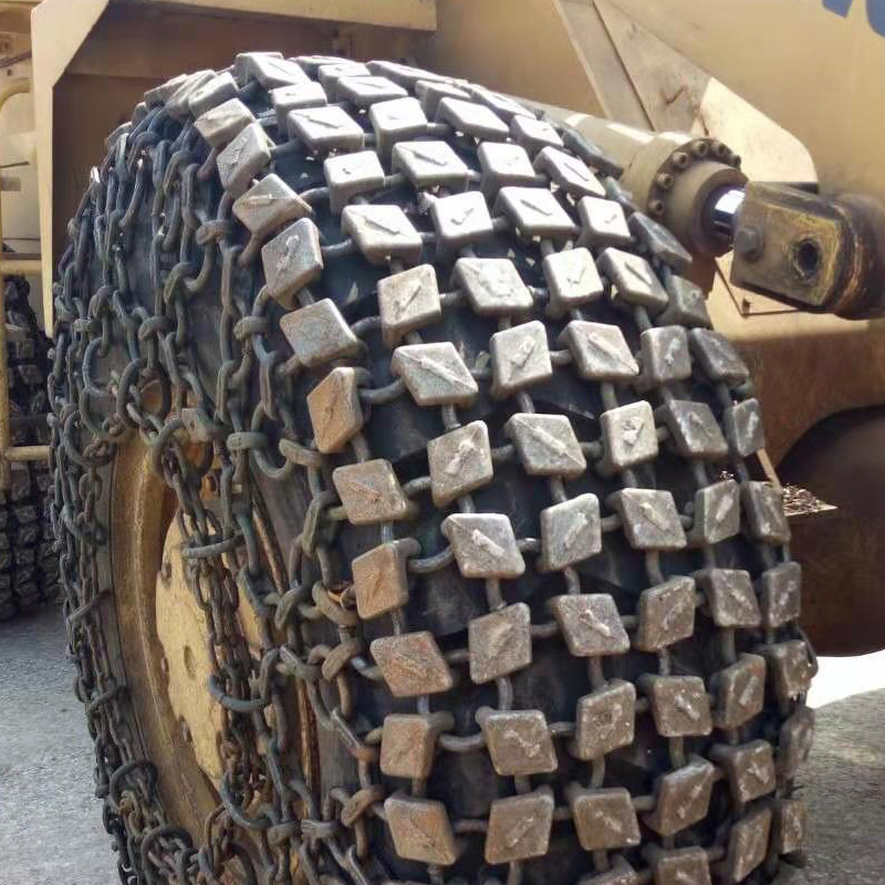 Customization Tire Protection Chain Wheel Loader Truck Tire Protection Chains