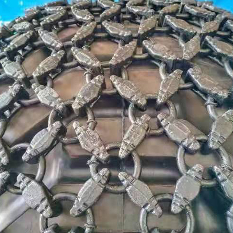 Factory Wheel Loader Tractor Tire protection Chain Snow Chains