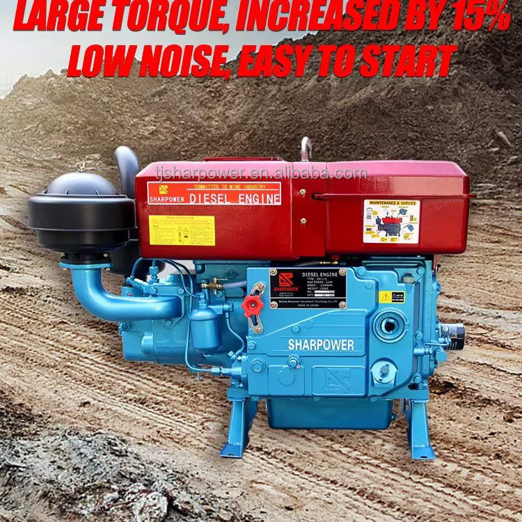 SHARPOWER mining power equipment zs1115  single cylinder water-cooled  diesel engine for sale