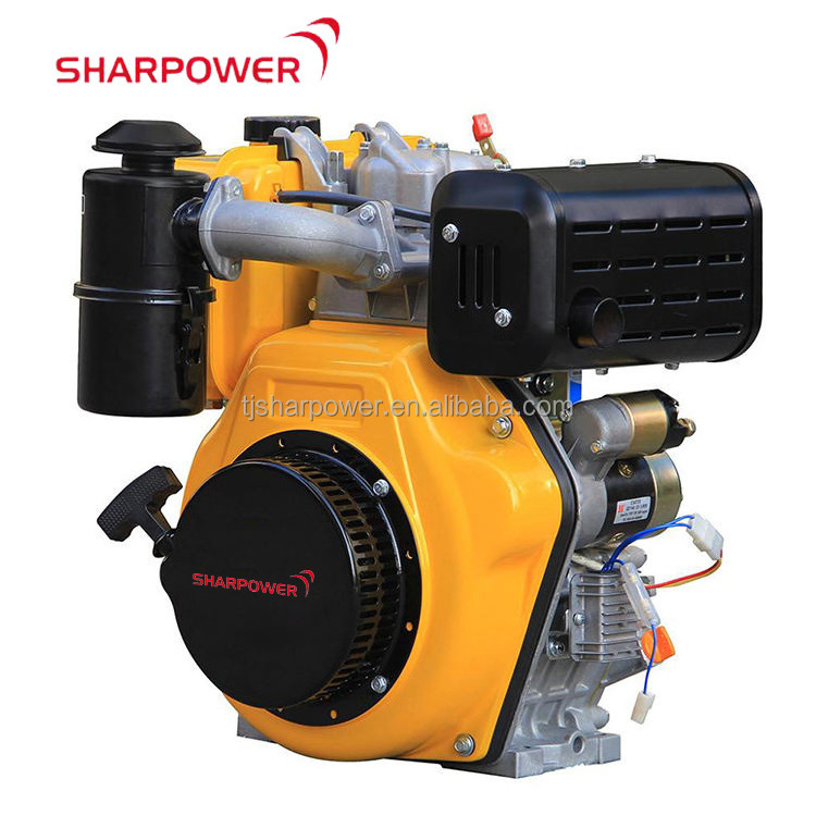 sharpower electric start air-cooling 1 cylinder 4 stroke diesel engine price list for sale