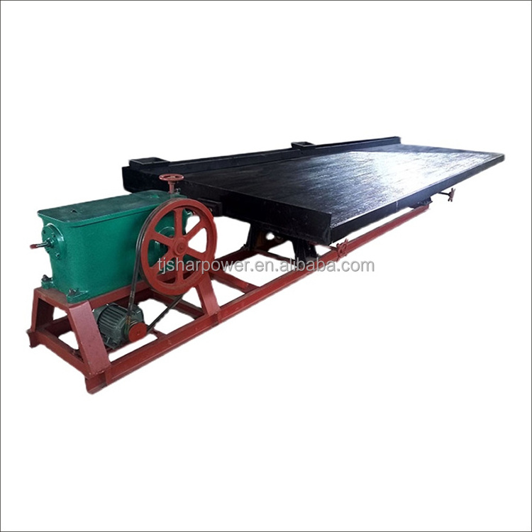 SHARPOWER  mining equipment  small  Gold Shaker Table Price for gold recovering