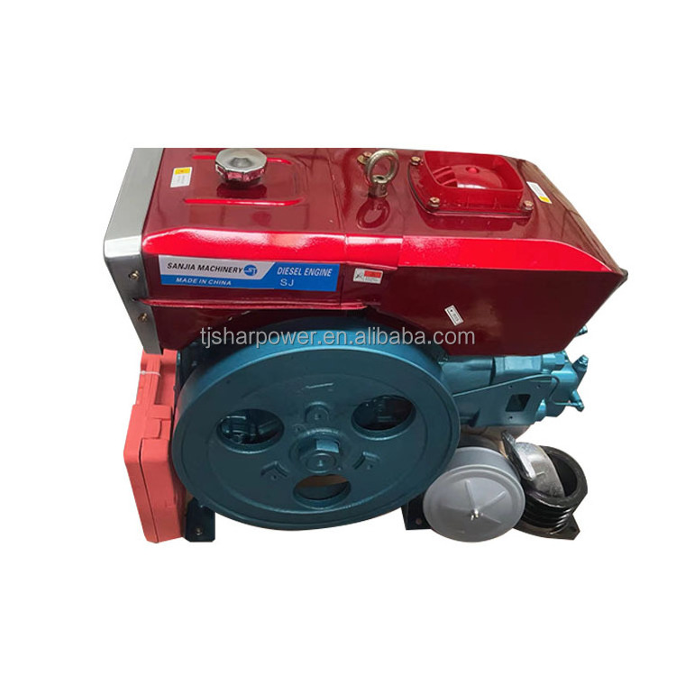 SHARPOWER single cylinder 15 hp 15hp zs1100 s1100 1100 diesel outboard engine for generators