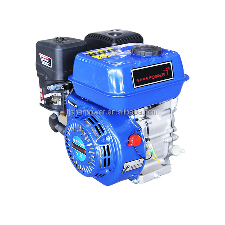 boat marine electric or hand cranking start 212cc 170F 7HP single cylinder 4-stroke gasoline engine