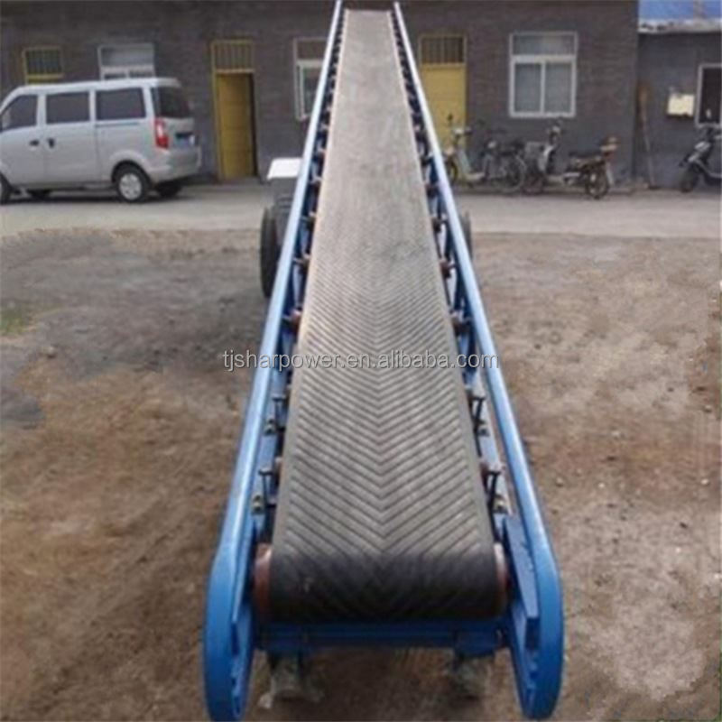 heavy duty  mining portable belt conveyor for sand coal  loading sale