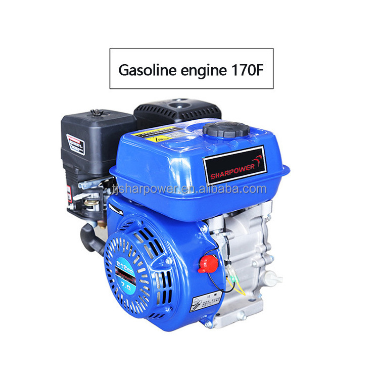 boat marine electric or hand cranking start 212cc 170F 7HP single cylinder 4-stroke gasoline engine