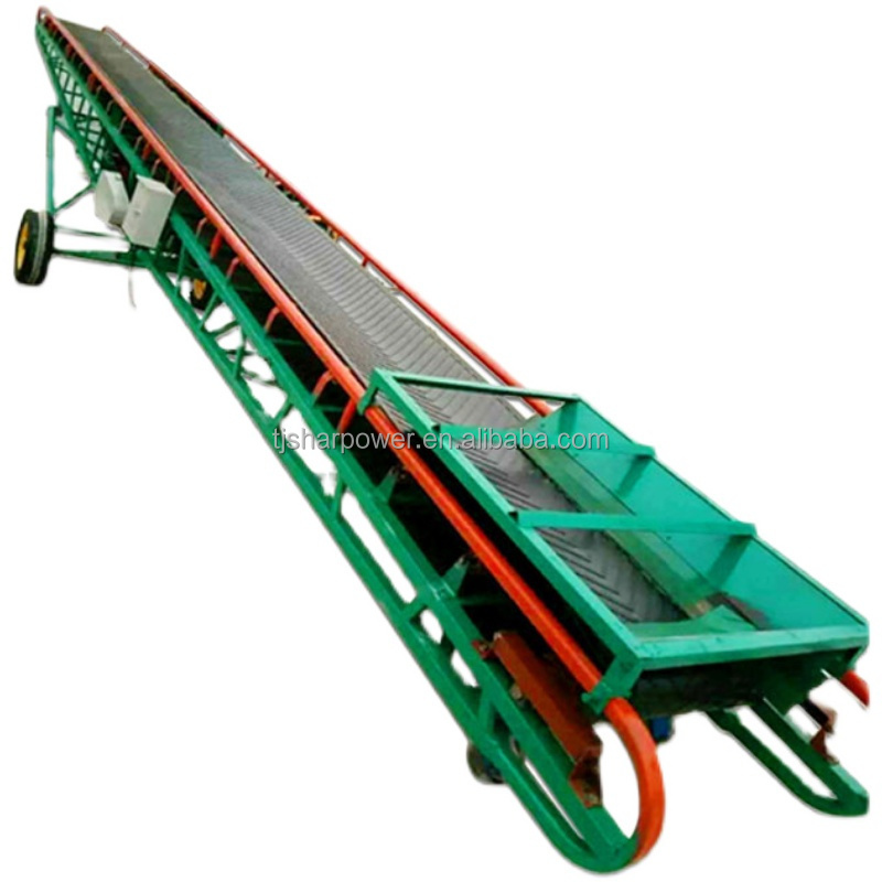 heavy duty  mining portable belt conveyor for sand coal  loading sale