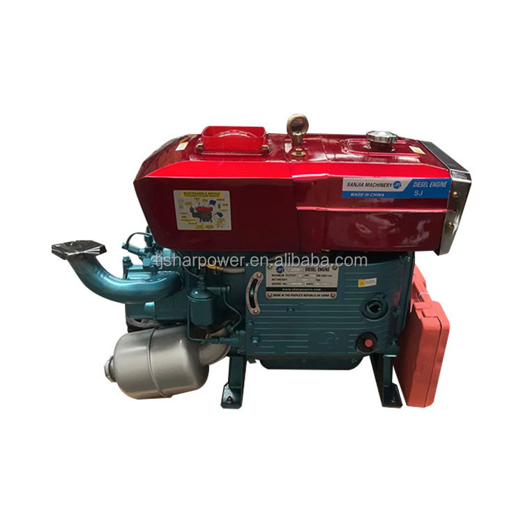 SHARPOWER single cylinder 15 hp 15hp zs1100 s1100 1100 diesel outboard engine for generators