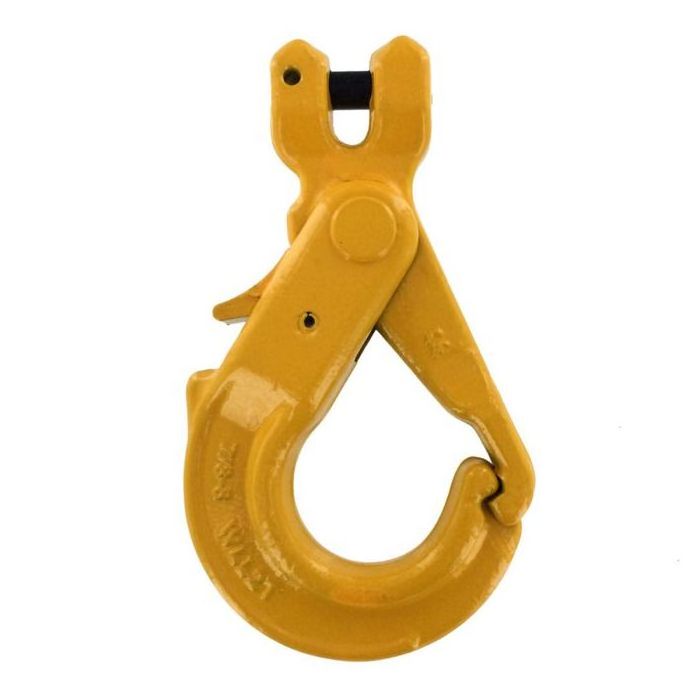 Good Factory Service 13mm Clevis Self Locking Hook High-strength Hook with Grip Latch