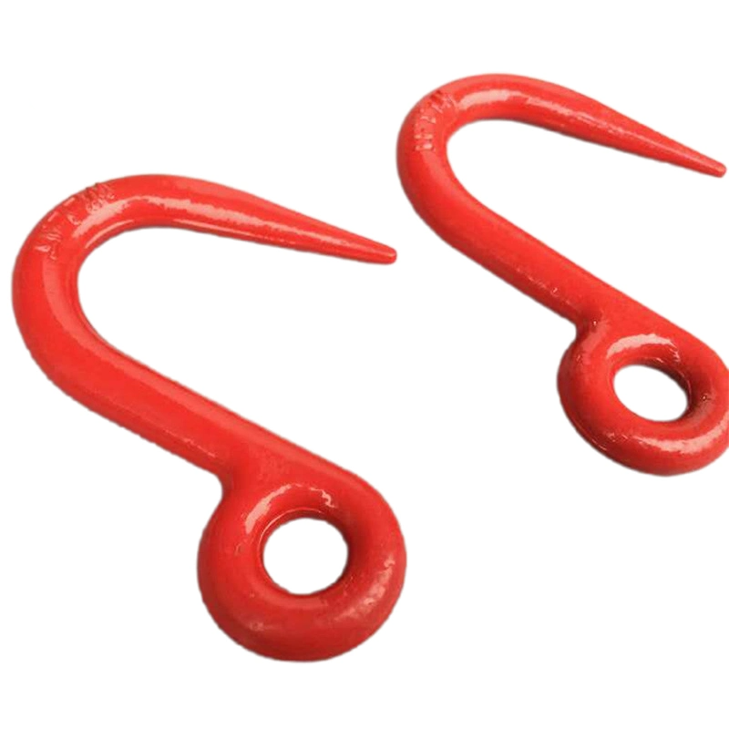 Good Factory Service 13mm Clevis Self Locking Hook High-strength Hook with Grip Latch