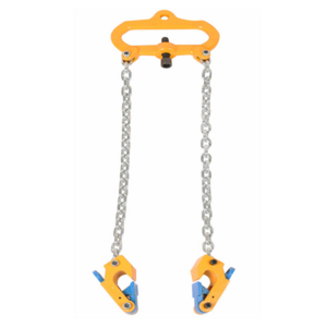 Hoisting Drum Grab Efficient Attachment Forklift Lifter Drum Chain Manual