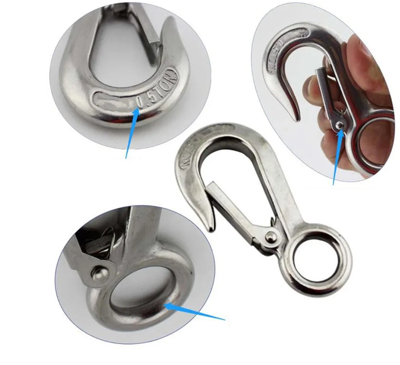 Factory direct sale of lightweight stainless steel big eye hooks