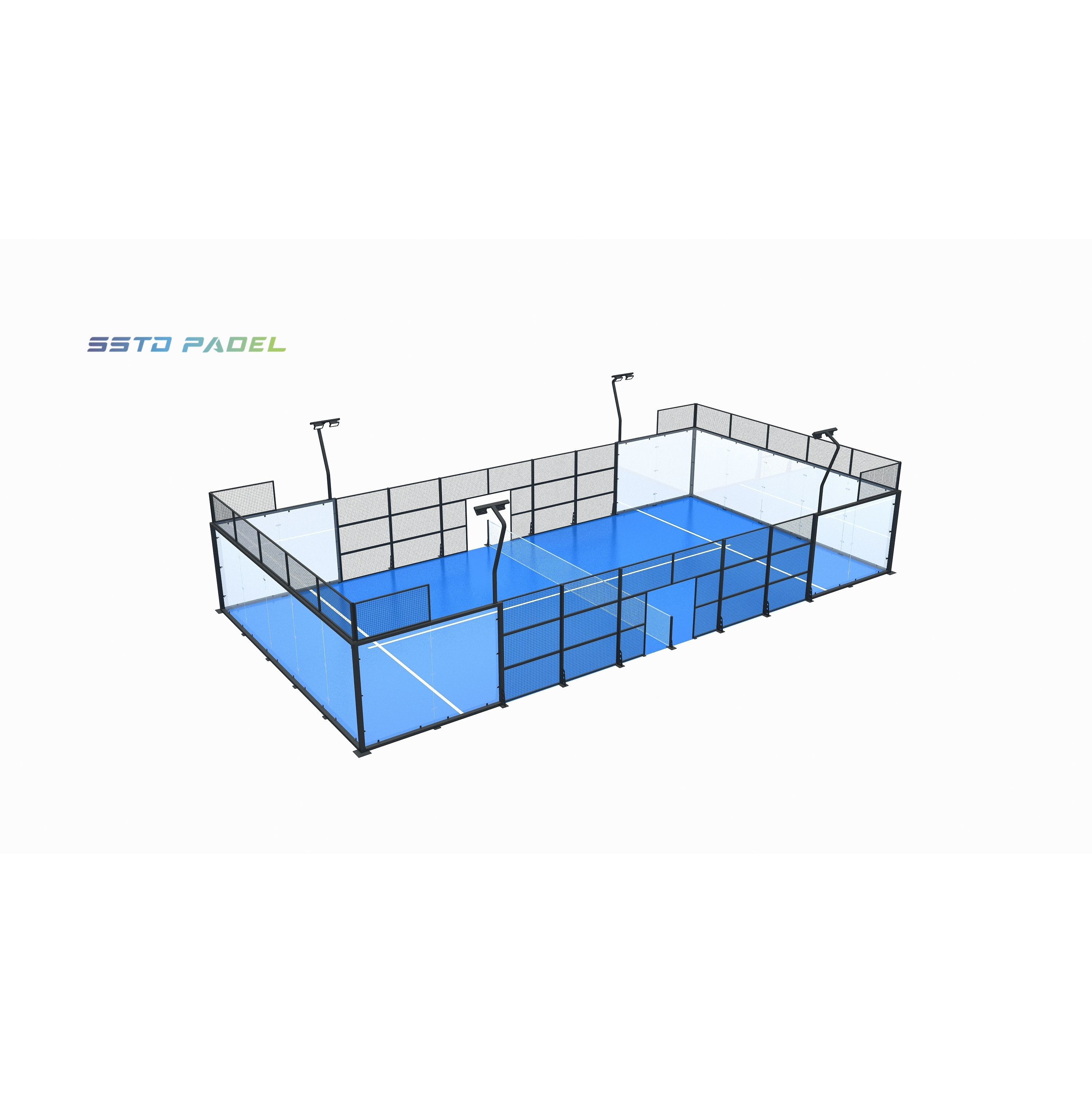 China SSTD 2024 Buy Paddel Court Manufacturer Wholesaler Indoor Outdoor Paddel Court Padel Tennis Court price