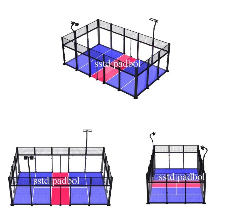 6*10m Padbol Court Factory Indoor Football Soccer Cage Sports Equipment Outdoor Padbol Field