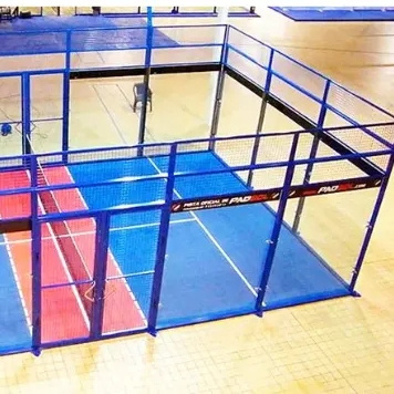 High Quality Football Soccer Court Outdoor Sport Field Durable Padbol Cage With Best Quality