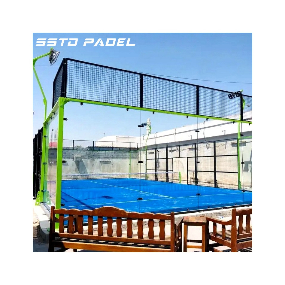 China SSTD 2024 Buy Paddel Court Manufacturer Wholesaler Indoor Outdoor Paddel Court Padel Tennis Court price